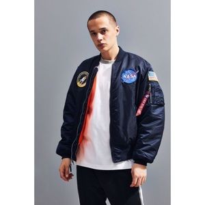 UO Alpha Industries L-2B NASA Flight Bomber Jacket